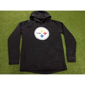Pittsburgh Steelers‎ Hoodie Boys Large Black Outerstuff American Football Team